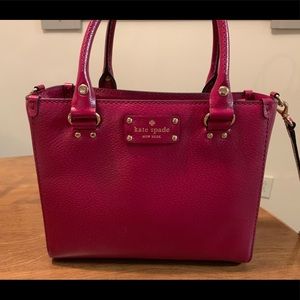 Kate Spade NY Burgundy Purse